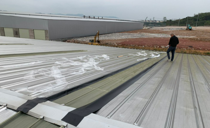 郧阳厂房屋面防水维修案例